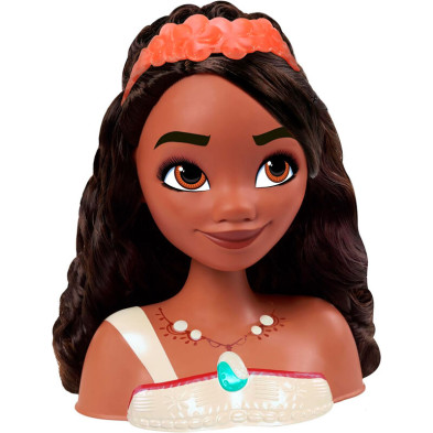 Busto peinados Vaiana Moana 2 Disney